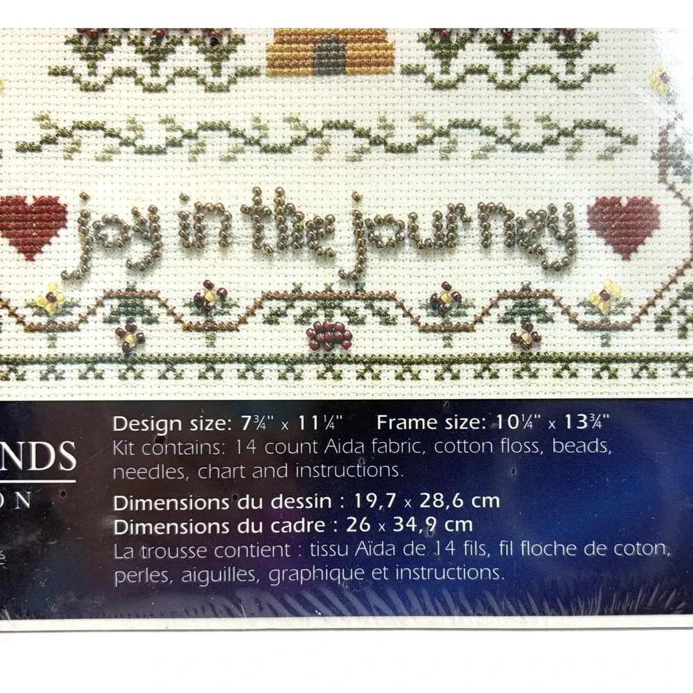 Joy In The Journey Counted Cross Stitch Kit Designs for Needle Praying Hands NOS